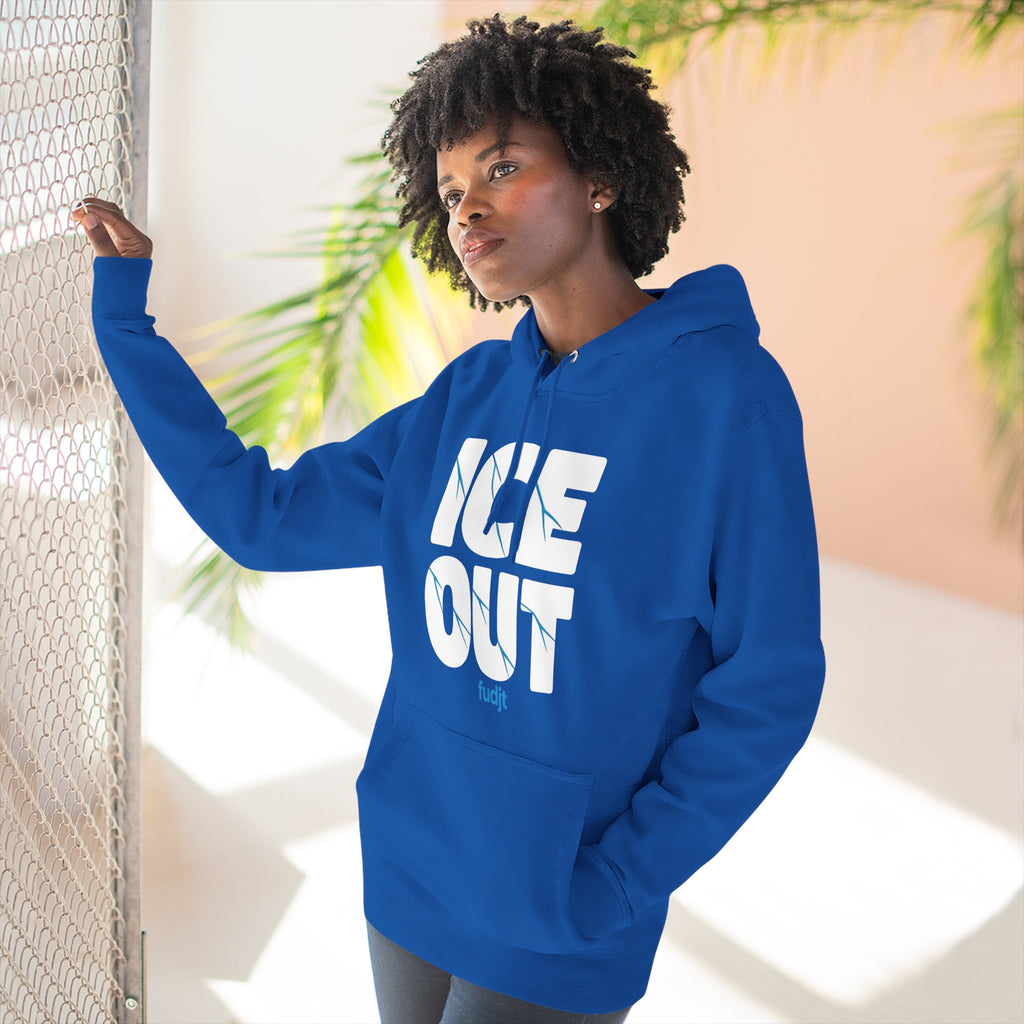 ICE Out fudjt Hoodie – Premium Fleece Pullover | 14 Colors