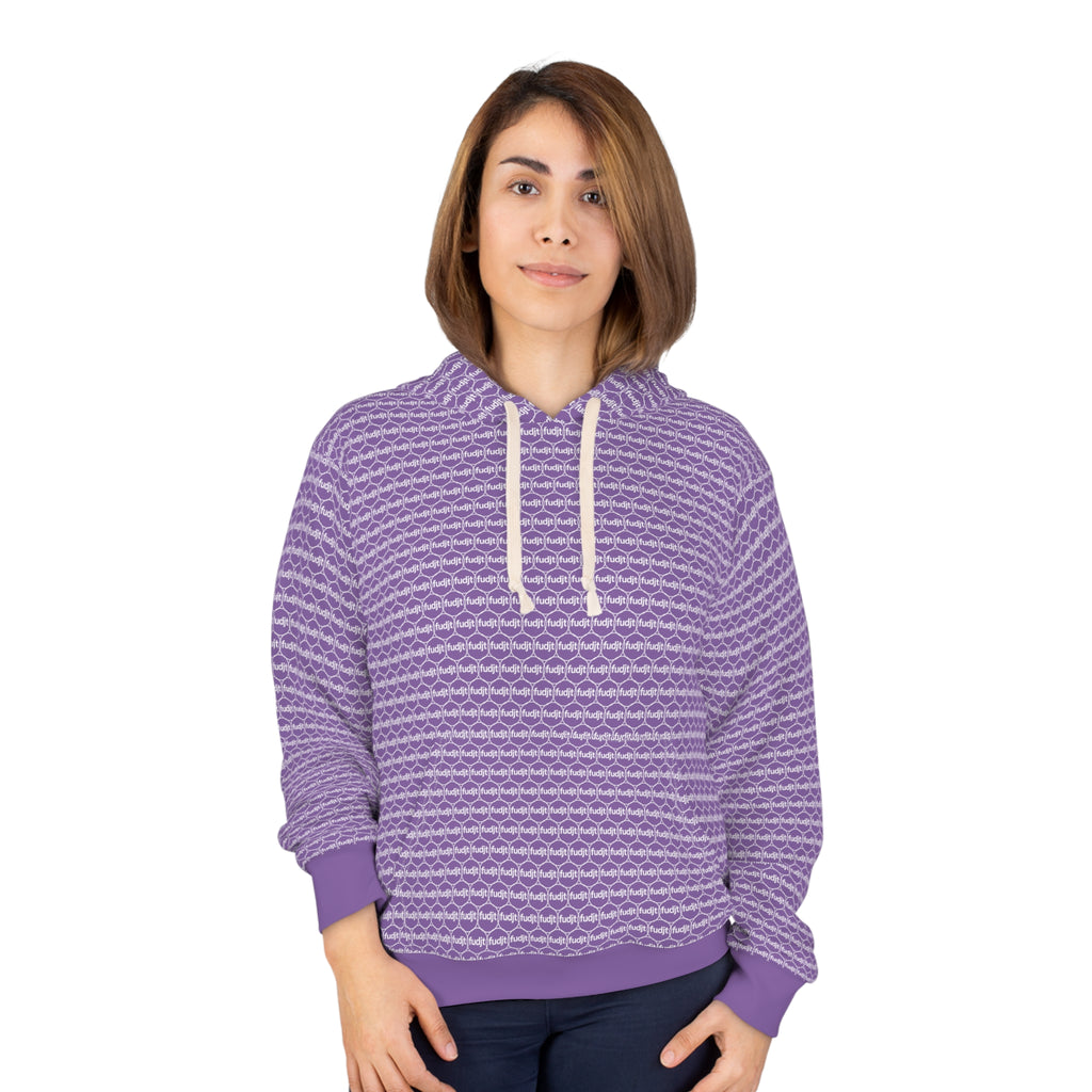 Light Purple fudjt Unbroken Chain Hoodie | All Over 1.25