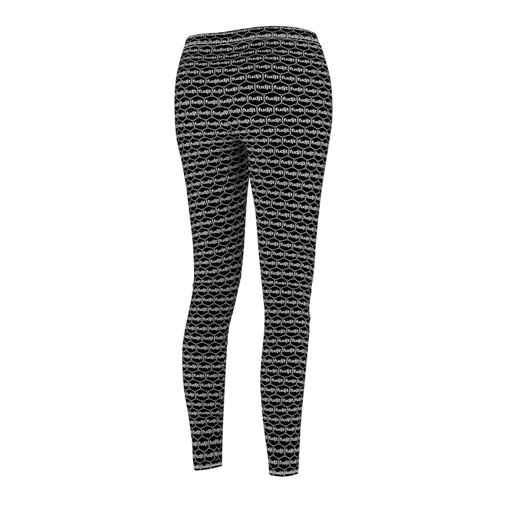 Black & White fudjt Unbroken Chain 1.25 Casual Leggings - view 5