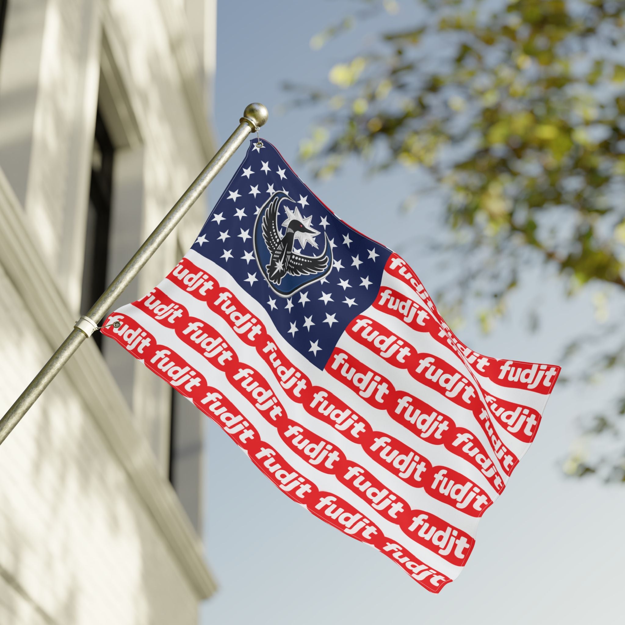 Rebel Loon Stars & Stripes fudjt Flag | 2 Sizes