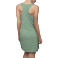 Light Blue Golden fudjt No Kings .5 Chic Racerback Dress