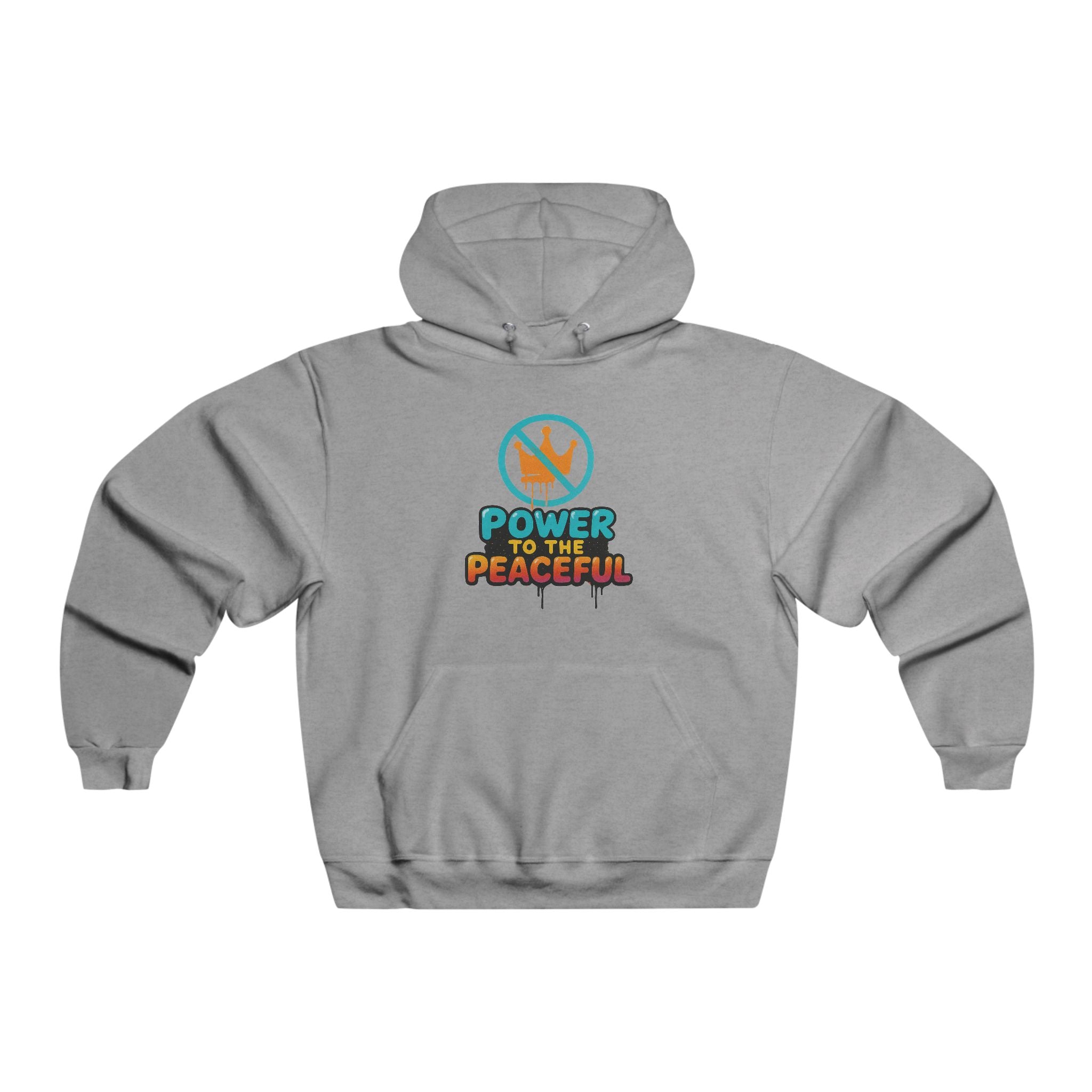Power To The Peaceful Hooded Sweatshirt | Cozy Hoodie | 8 Colors