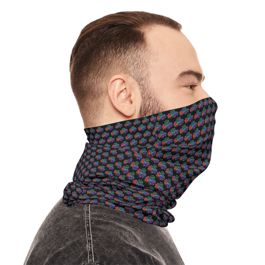 fudjt No Kings Clown Town .5 Neck Gaiter