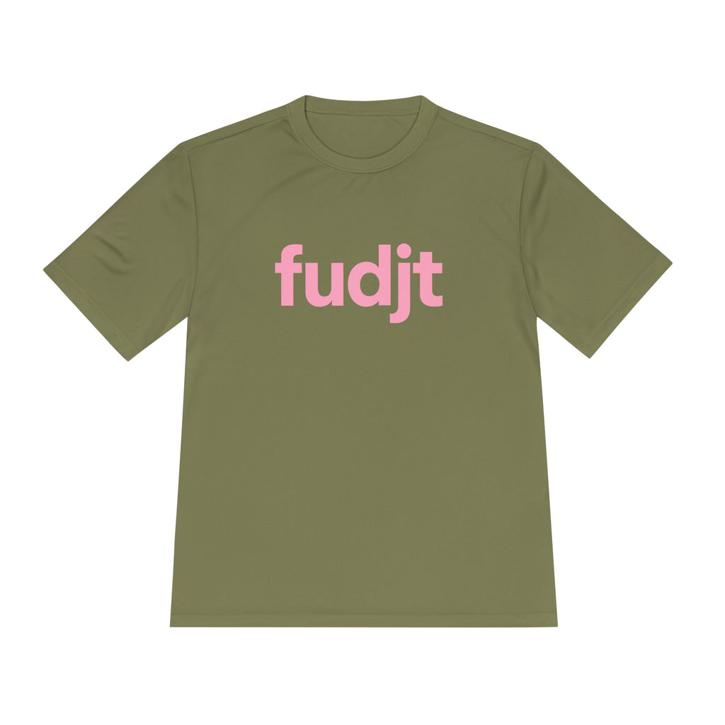 Pink fudjt design Moisture Wicking Performance Tee | 13 Colors