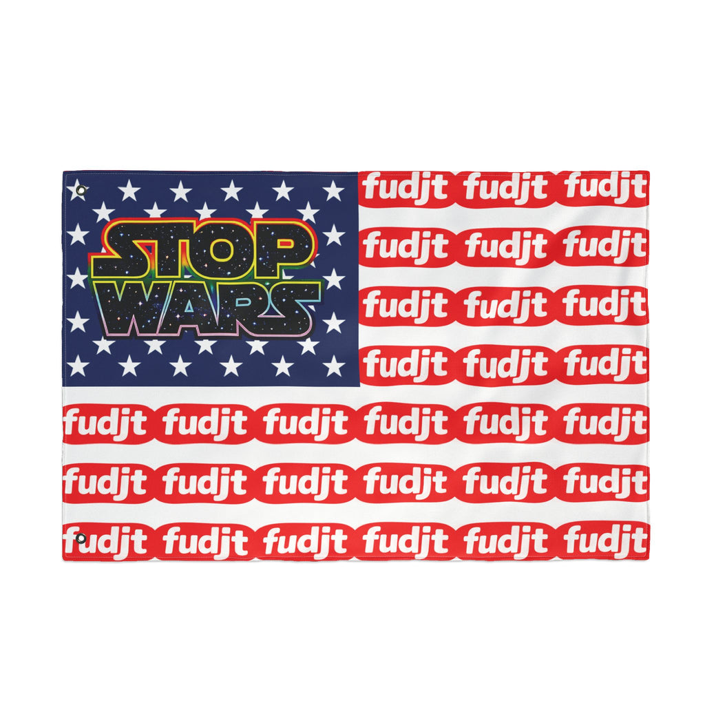 Stop Wars Stars & Stripes fudjt Flag | 2 Sizes