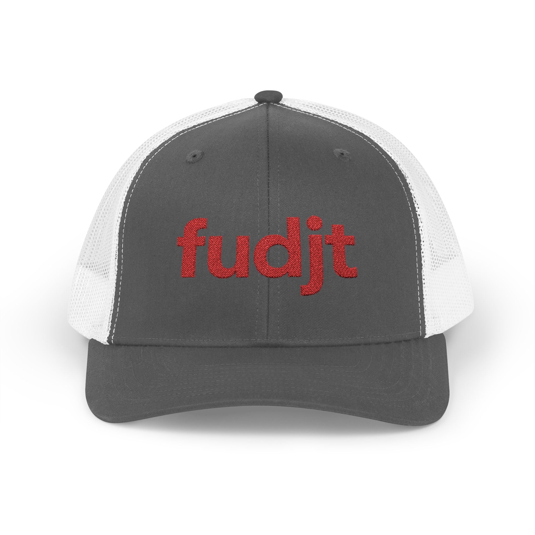 Red fudjt logo Snapback Trucker Cap | 6 Colors
