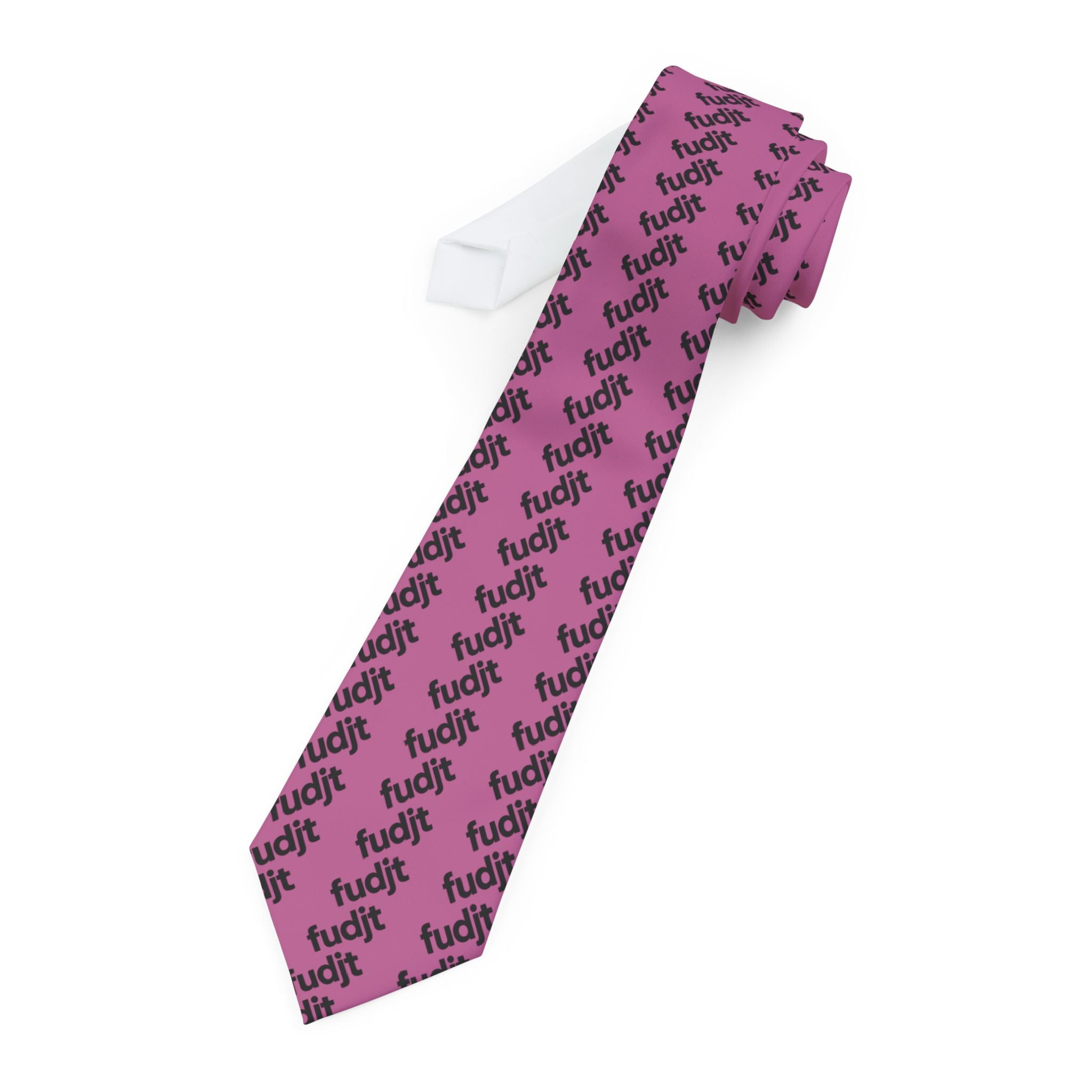 Pink Black fudjt 45-50 Fine Necktie