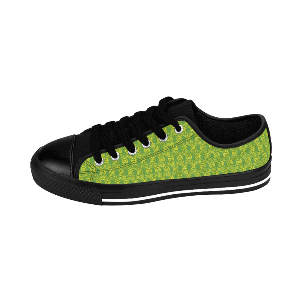Green Golden fudjt No Kings Street Style Sneakers | Men & Boys All Over .5 Low Top