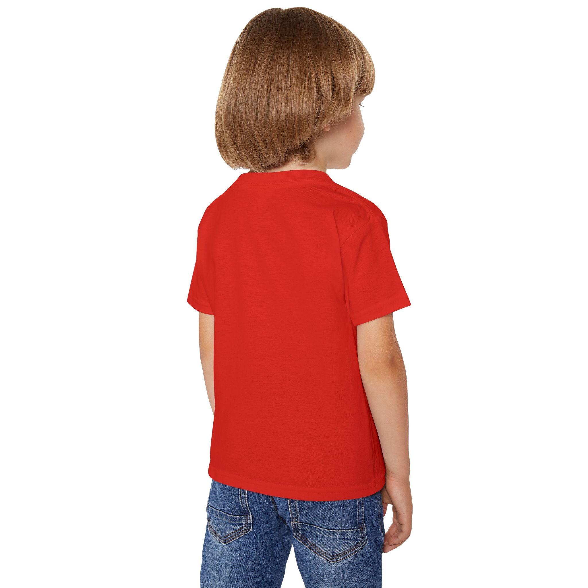 Toddler T-Shirt with Light Blue Fudjt Design | 6 Colors