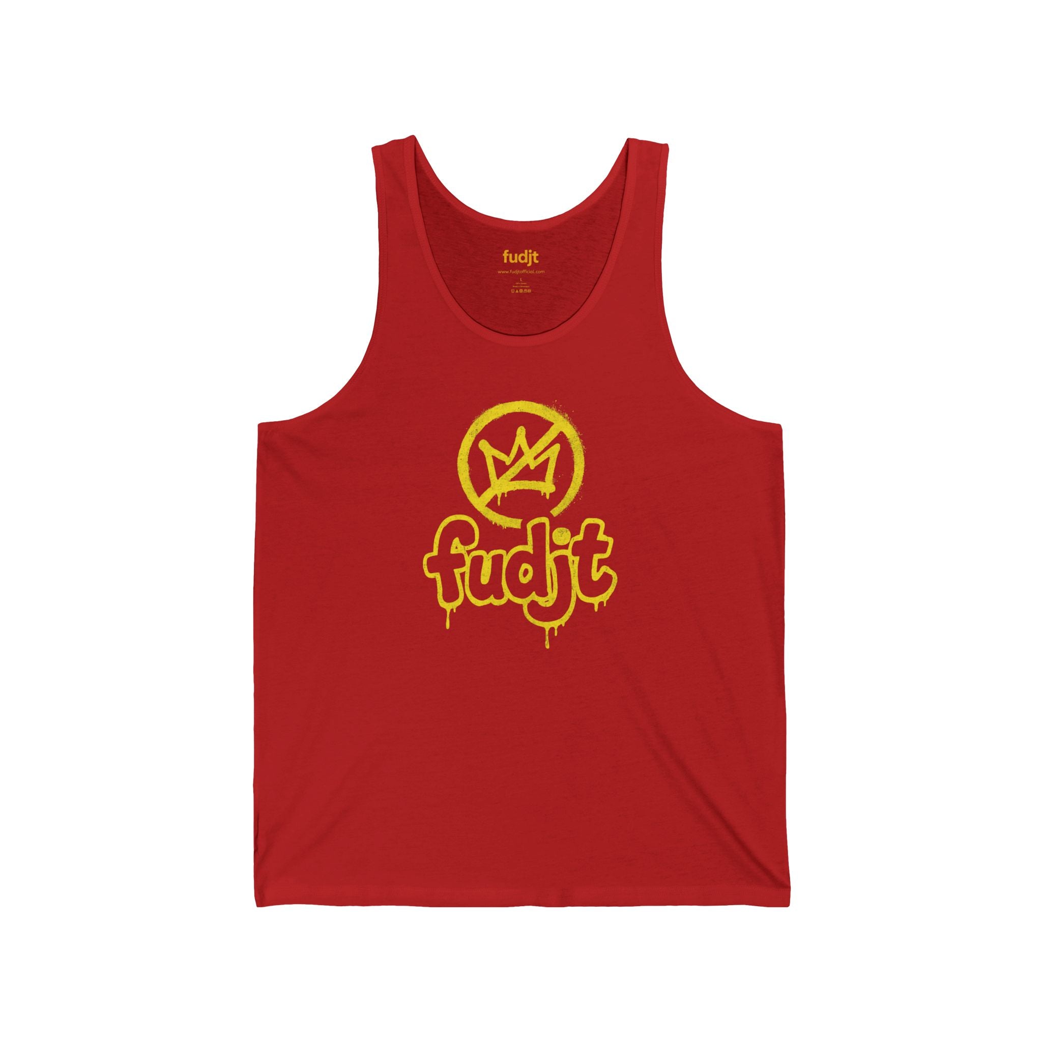 Golden fudjt No Kings Jersey Tank | 4 Stylish Colors