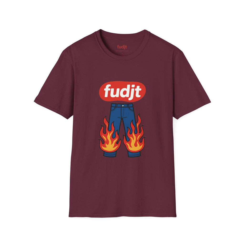 fudjt Pants On Fire Everyday Style Tee | 14 Colors