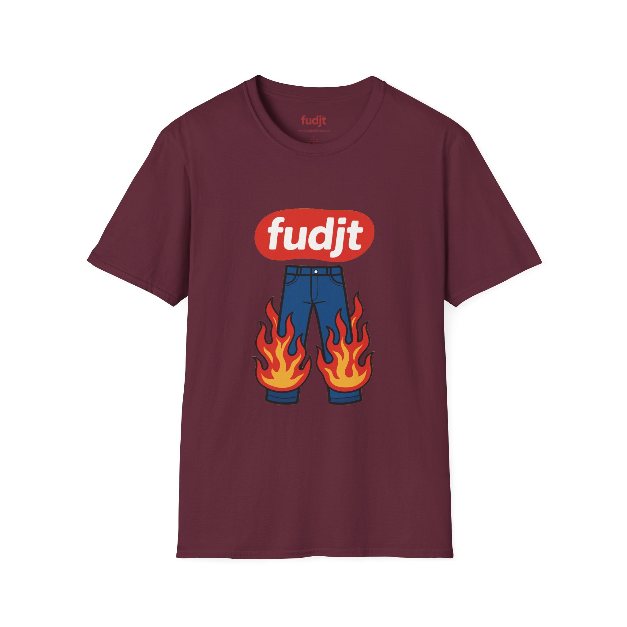 fudjt Pants On Fire Everyday Style Tee | 14 Colors