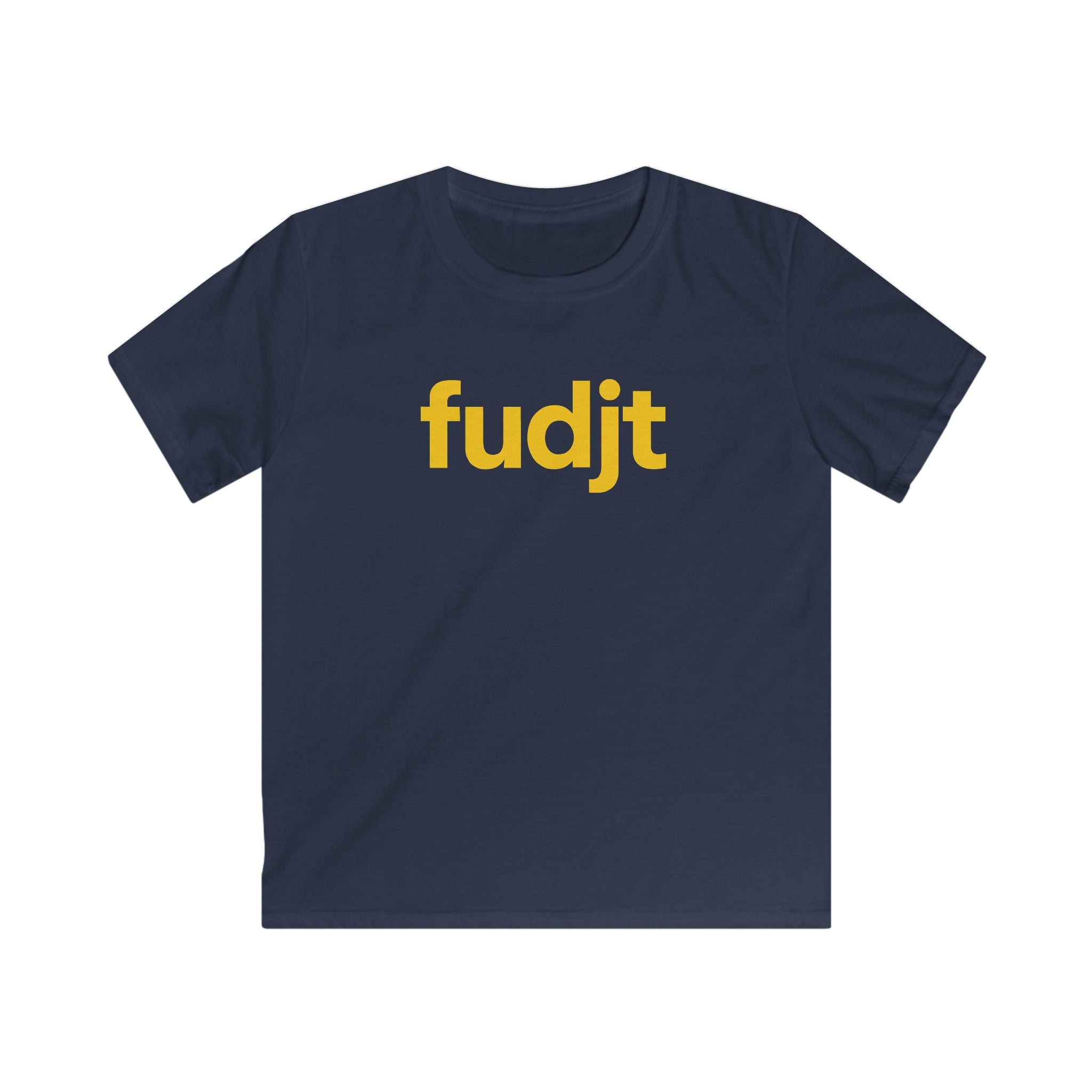 Trendy Kids Cool Gold fudjt Logo Tee | 5 Colors