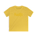 Trendy Kids Cool Gold fudjt Logo Tee | 5 Colors