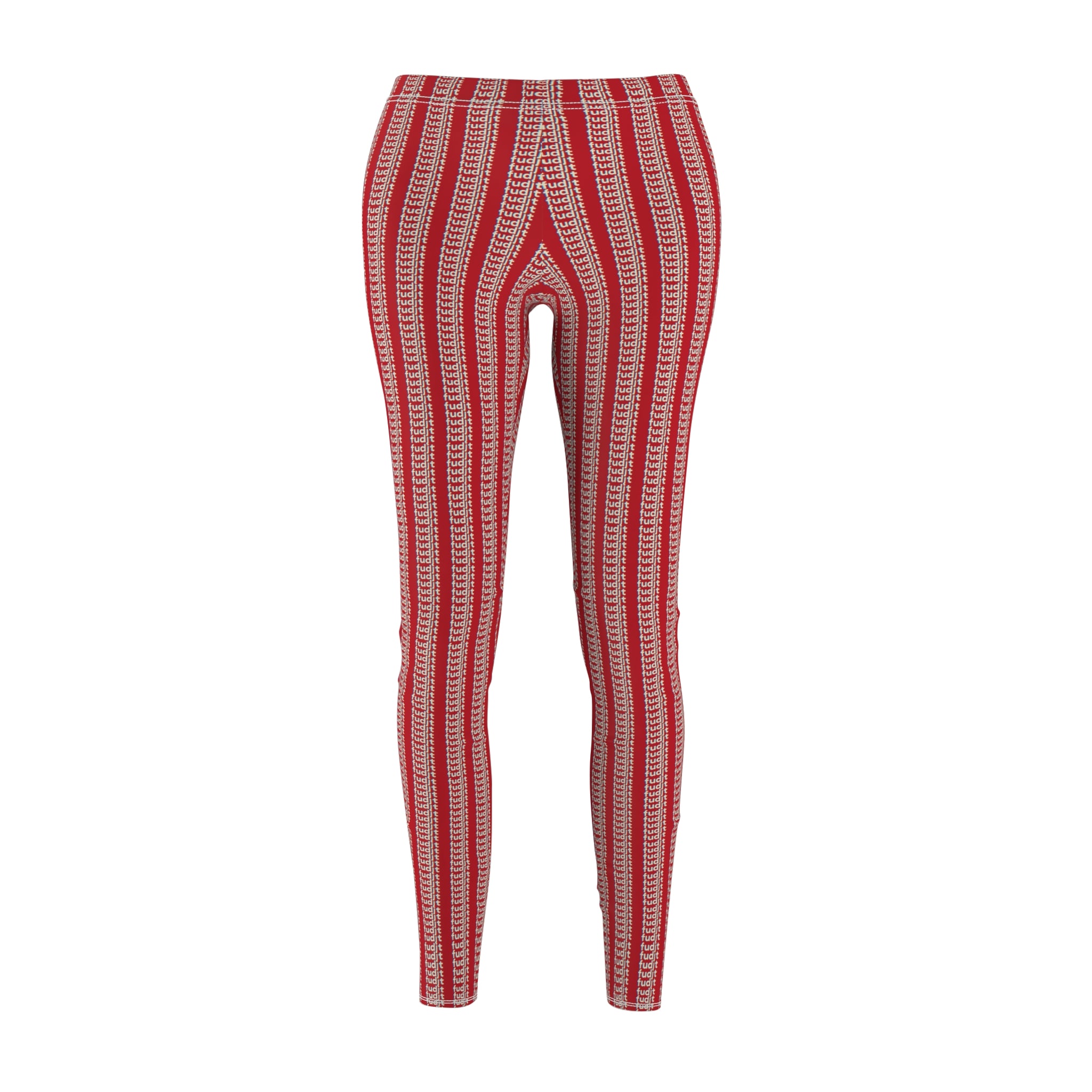 Dark Red fudjt Blindside 1.25 Leggings