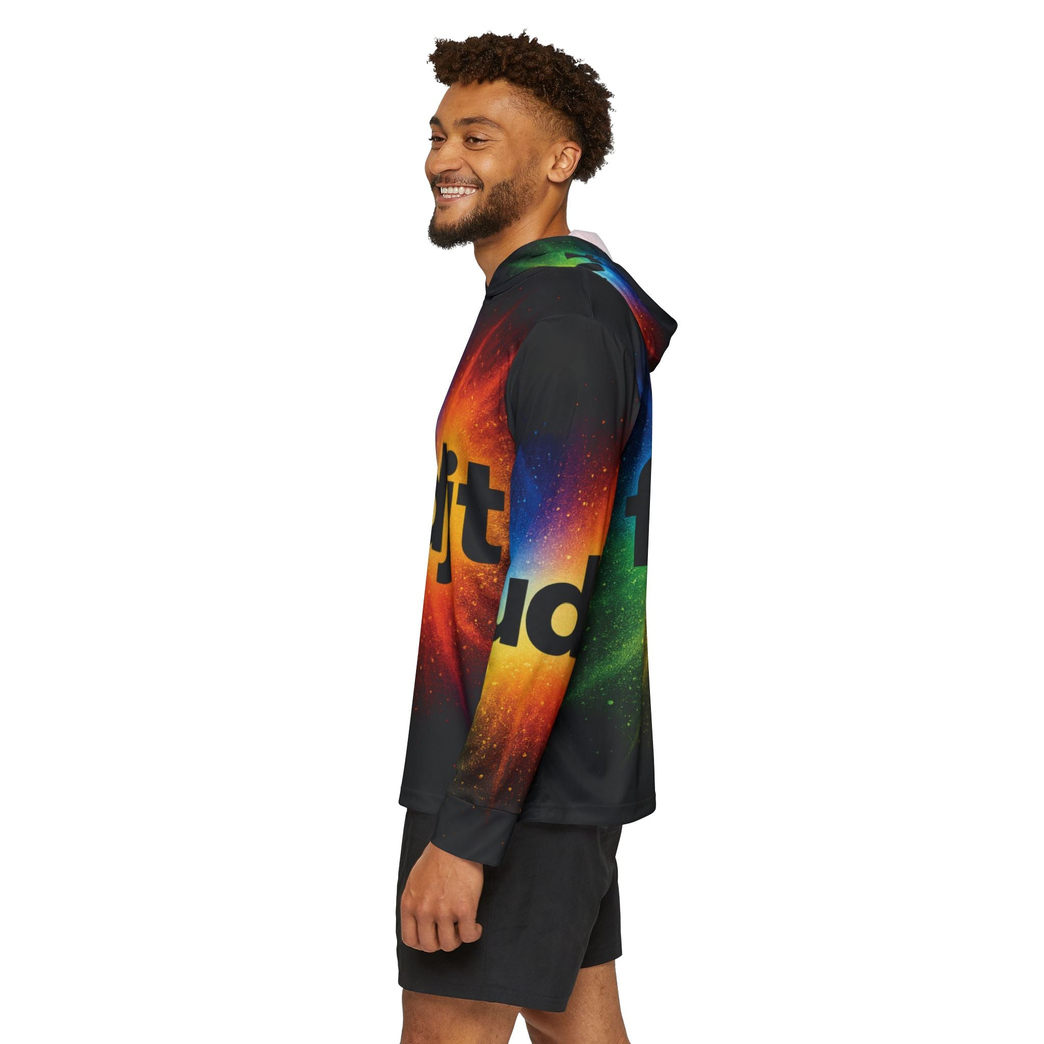 All Over fudjt Burst Of Empowerment Warmup Hoodie | 1 Blackground