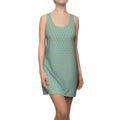 Light Blue Golden fudjt No Kings 1.25 Chic Racerback Dress