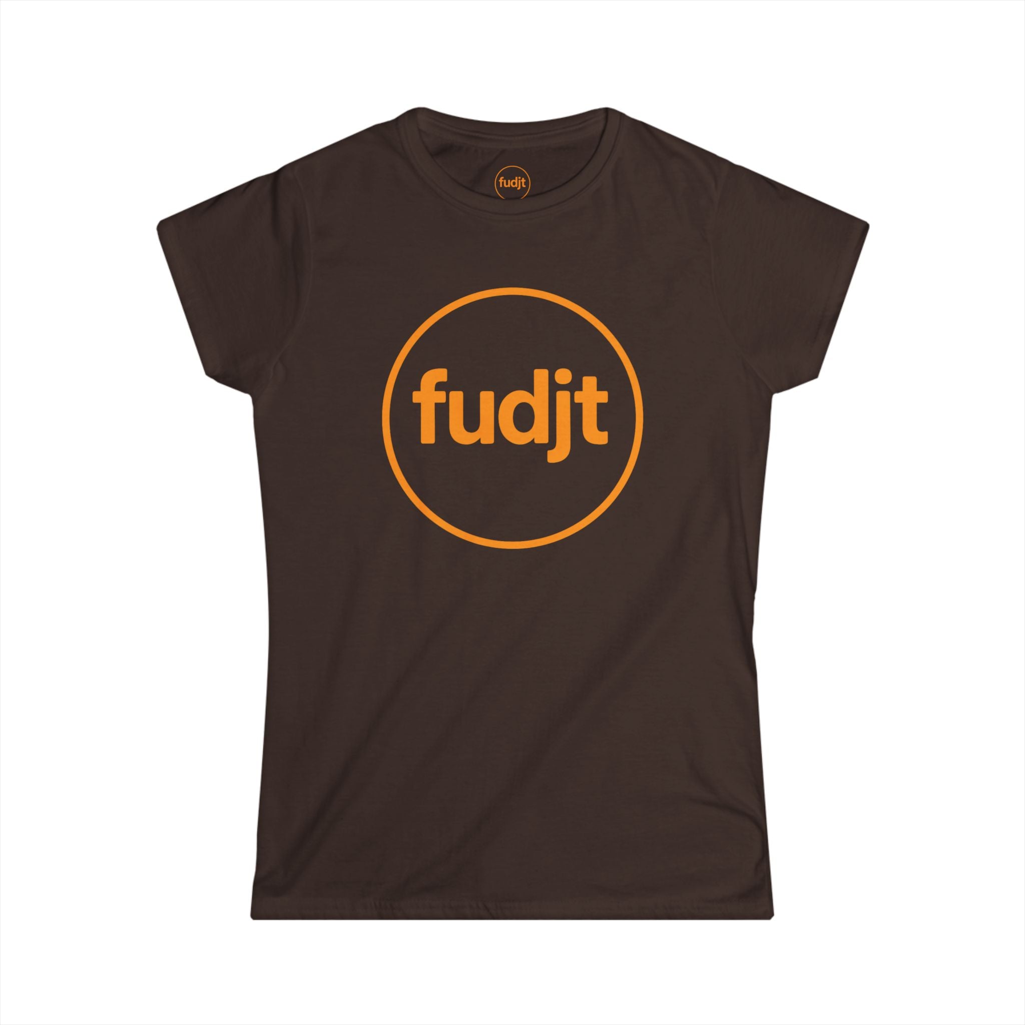 Orange fudjt Circle Women's Comfy Stylie Tee | 12 Colors
