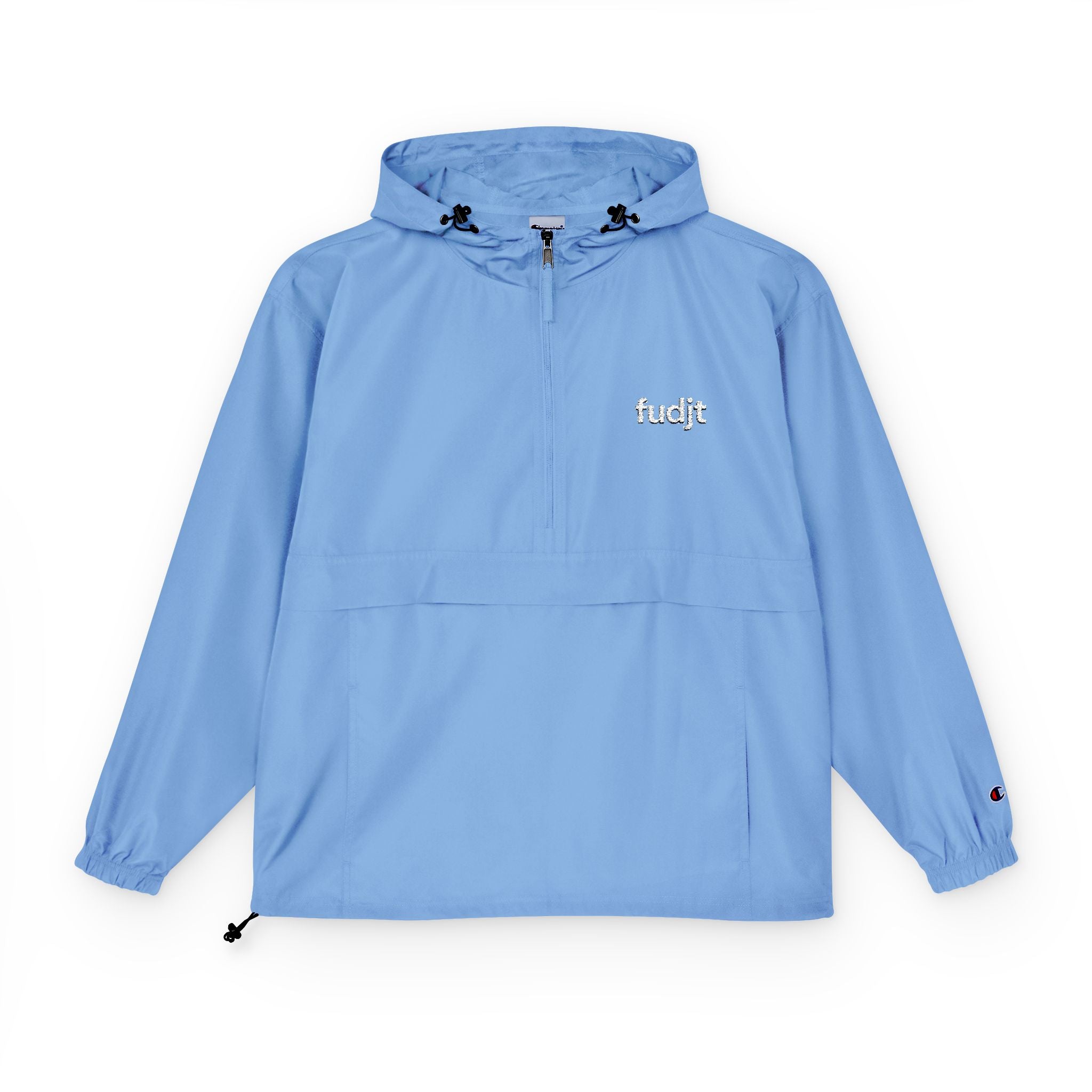 Packable White fudjt logo Anorak Jacket - Champion Unisex Adventure Wear | 6 Colors