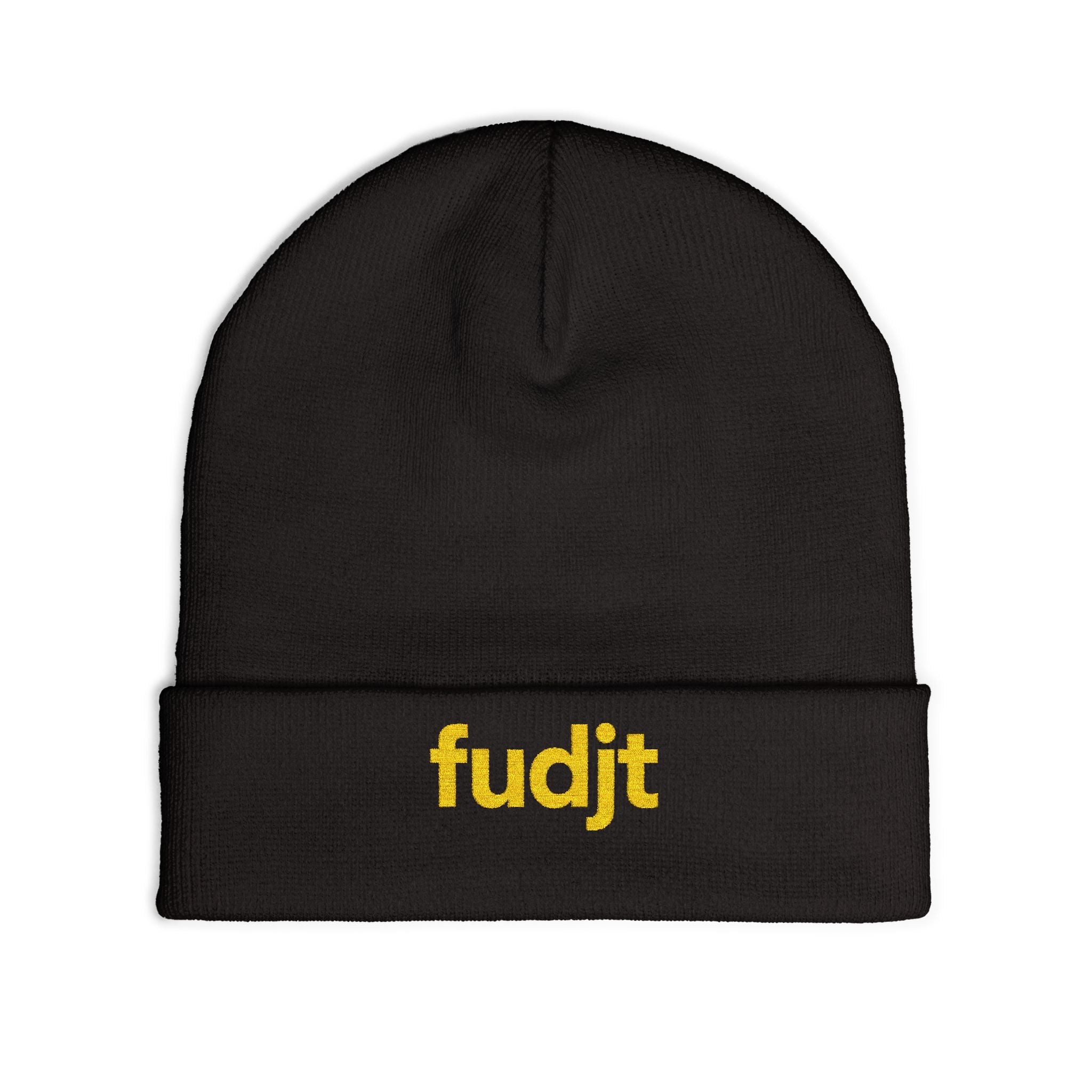 Stylish & Cozy fudjt Knit Beanie | Gold Embroidery | 6 Colors