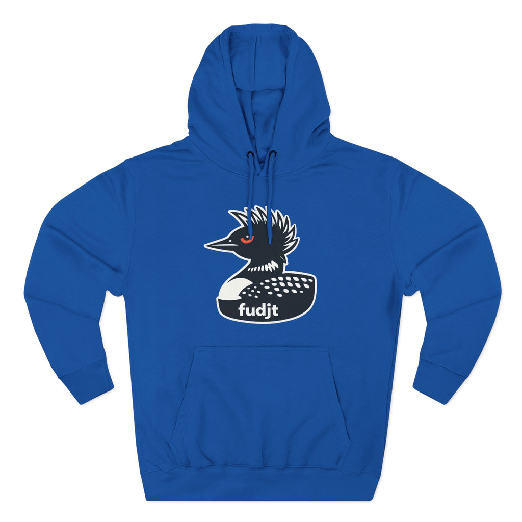fudjt Rebel Loon Decoy Hoodie – Premium Fleece Pullover | 15 Colors