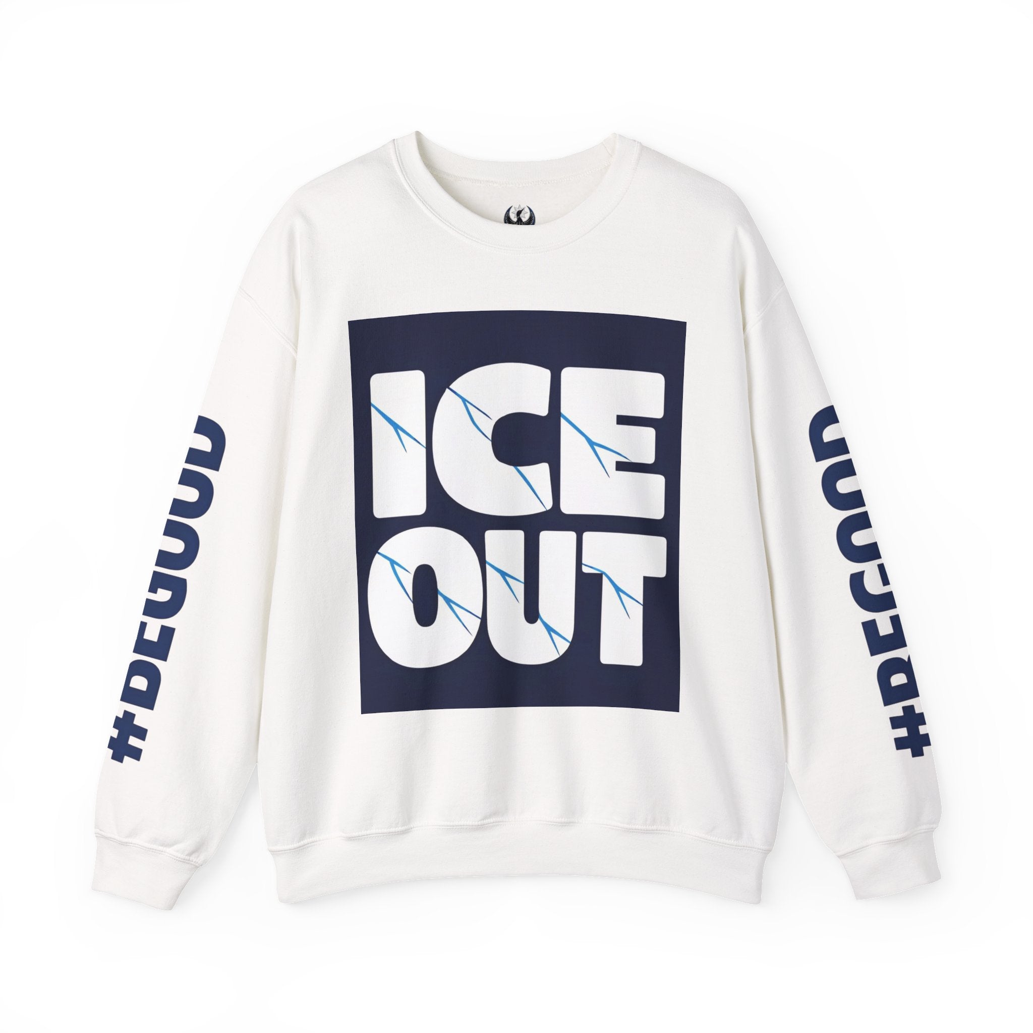 Ice Out Crewneck Sweatshirt — #PRETTIGOOD Graphic Pullover | 10 Colors