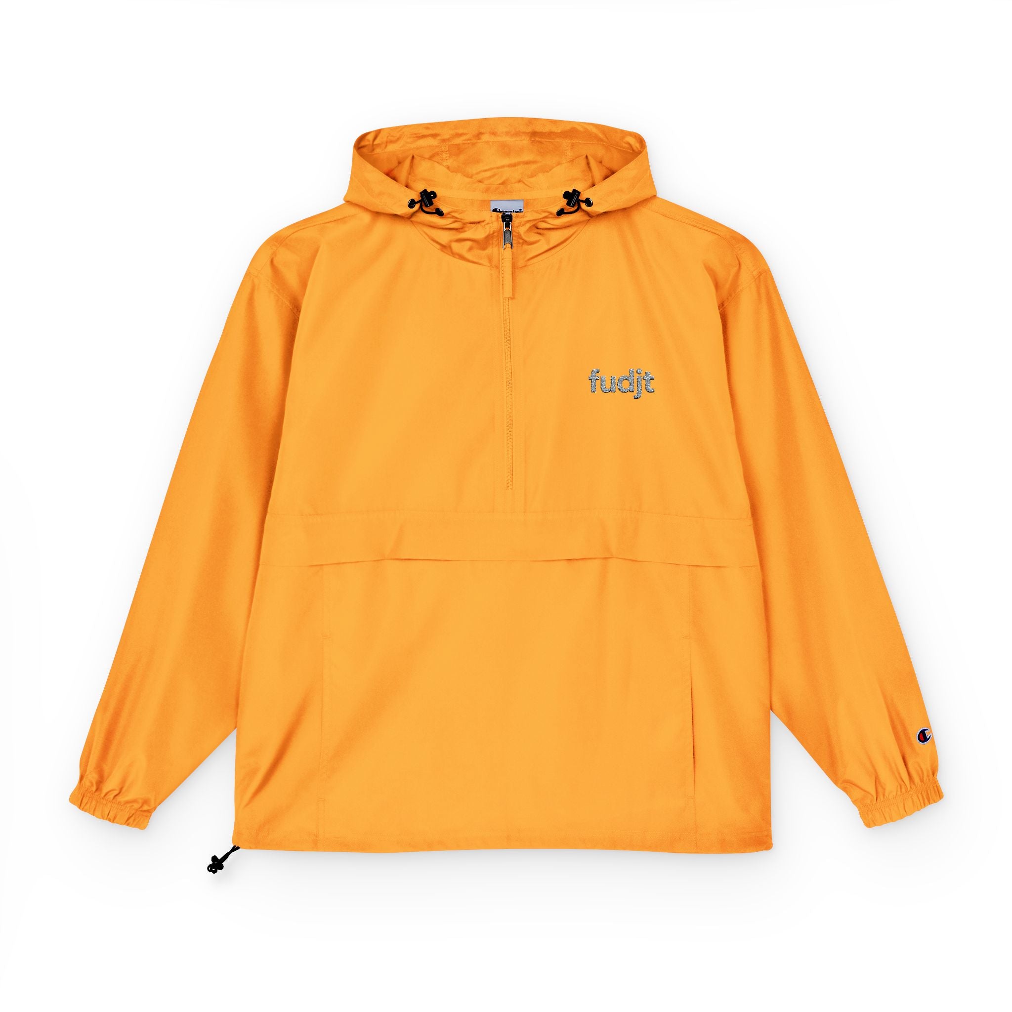 Packable Gray fudjt logo Anorak Jacket - Champion Unisex Adventure Wear | 9 Colors