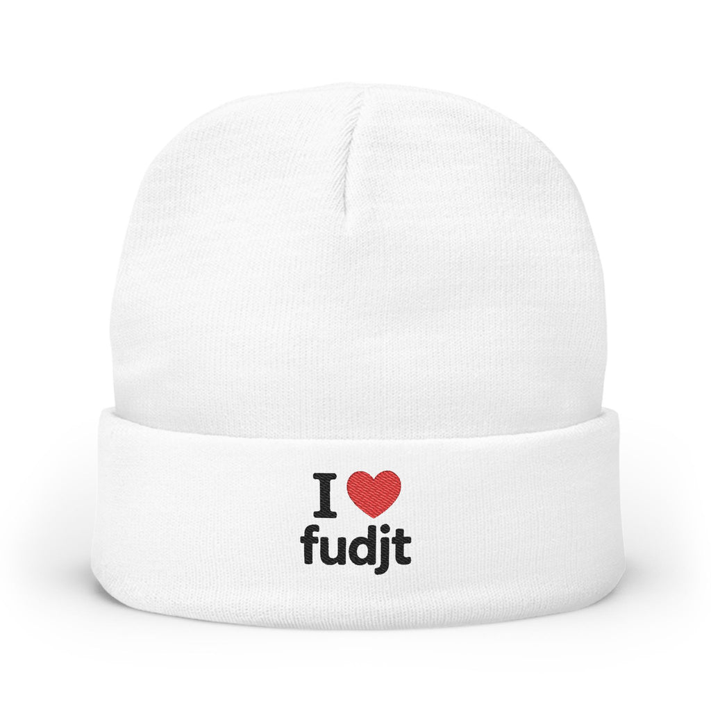 I Heart fudjt Knit Beanie | 2 Colors