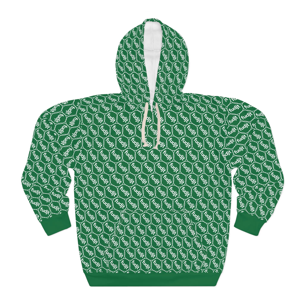 Dark Green fudjt Unbroken Chain Hoodie | All Over 2.5-45
