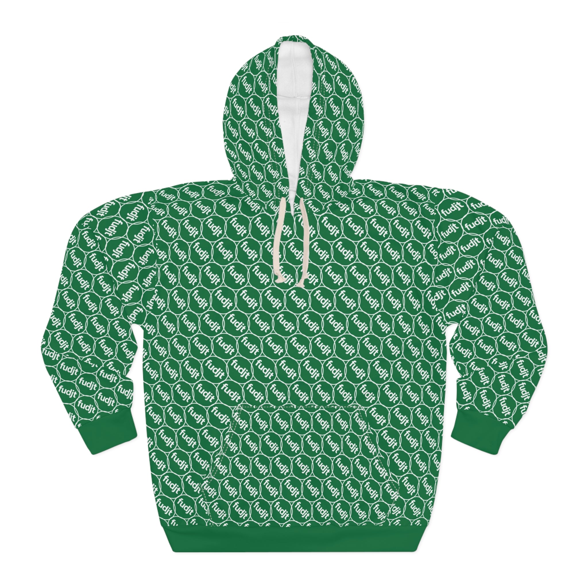 Dark Green fudjt Unbroken Chain Hoodie | All Over 2.5-45