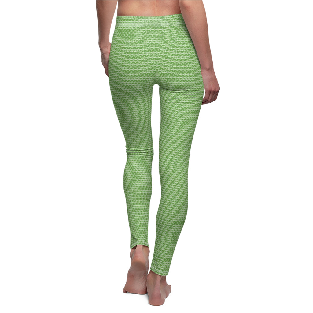 Green fudjt Unbroken Chain .5 Casual Leggings