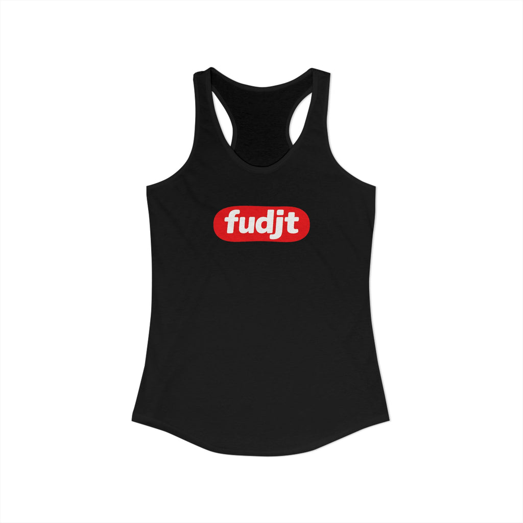 fudjt Anti-Supremacy Red Badge Women's Racerback Tank | 5 Colors