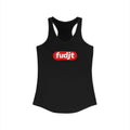 fudjt Anti-Supremacy Red Badge Women's Racerback Tank | 5 Colors