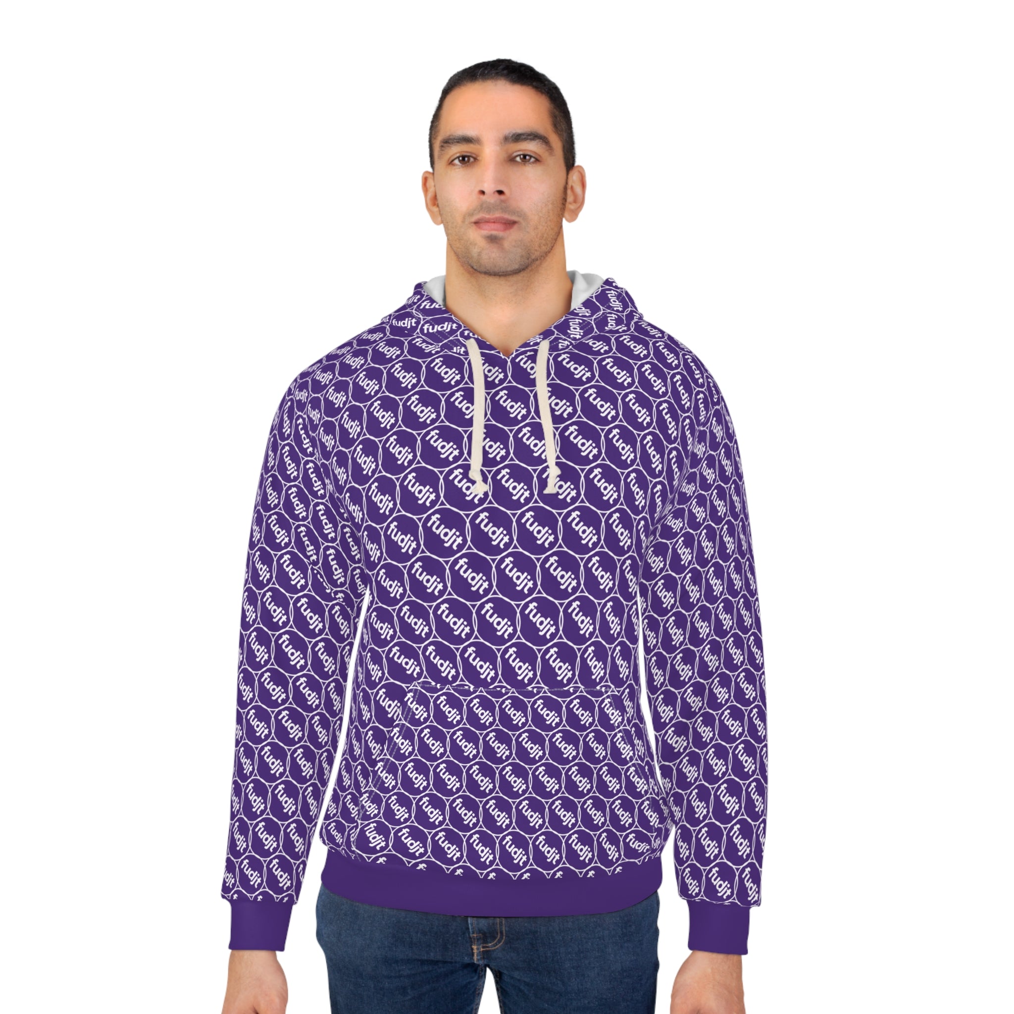 Purple fudjt Unbroken Chain Hoodie | All Over 2.5-45