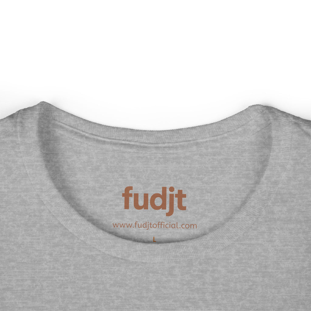 Women's Brown fudjt logo Comfy Stylie Tee | 12 Colors