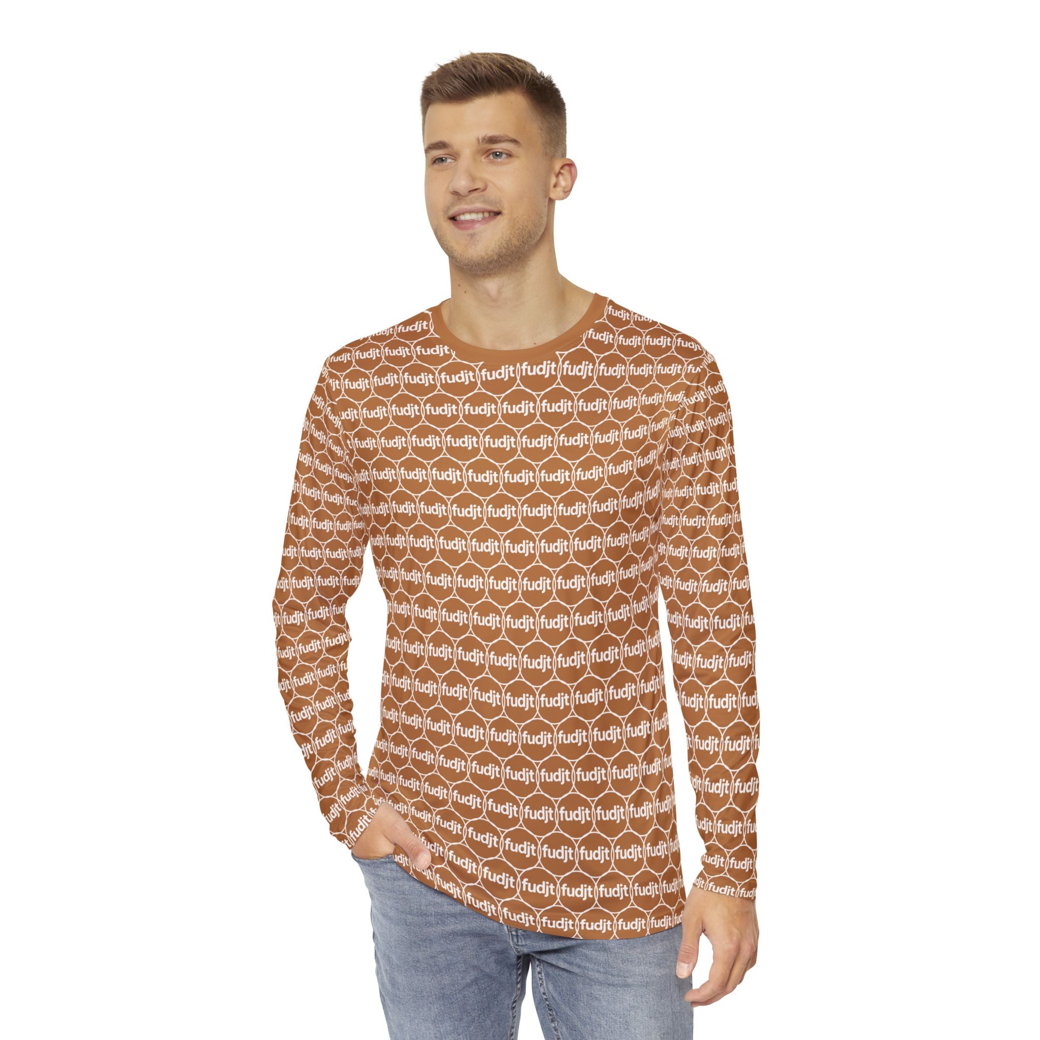 Light Brown fudjt Unbroken Chain 2.5 Fluid Vibes Long Sleeve Shirt