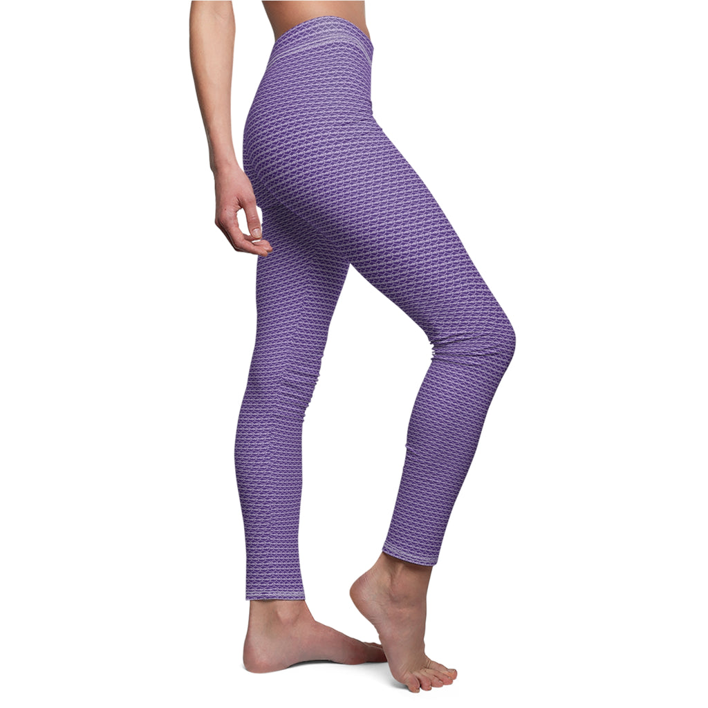 Purple fudjt Unbroken Chain .5 Casual Leggings