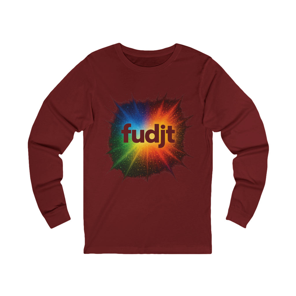 fudjt Burst of Empowerment Long Sleeve Tee | Universally Made for You | 12 Colors