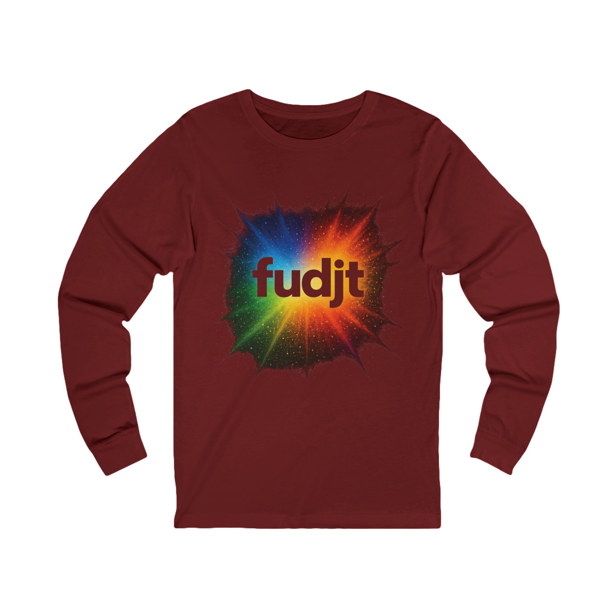 fudjt Burst of Empowerment Long Sleeve Tee | Universally Made for You | 12 Colors