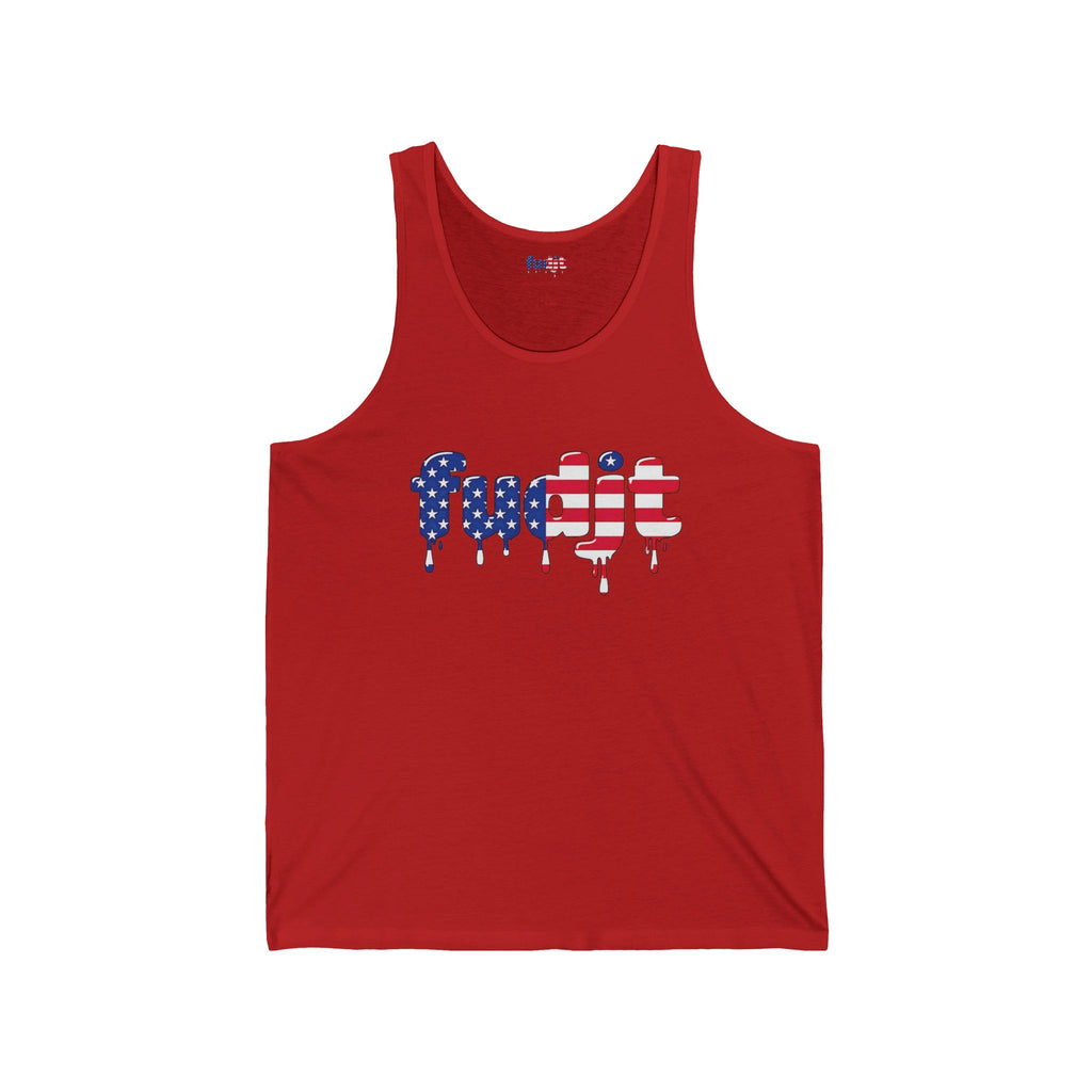 fudjt Stars & Stripes Unisex Jersey Tank | 4 Colors