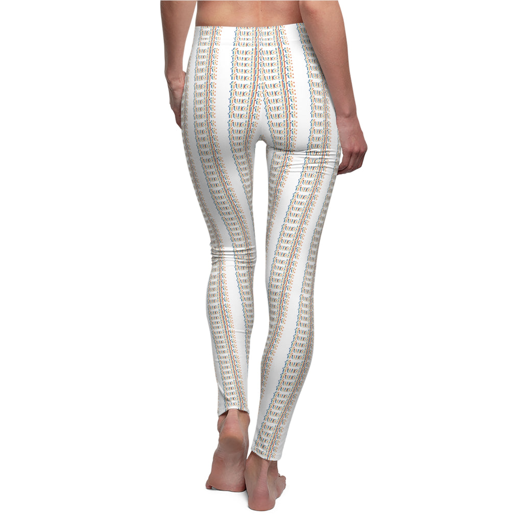 White fudjt Blindside 2.5 Leggings