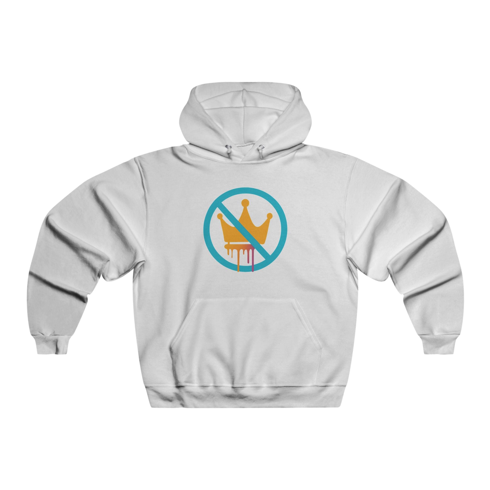 No Kings Hoodie | Blue Orange Design F&B | 7 Colors