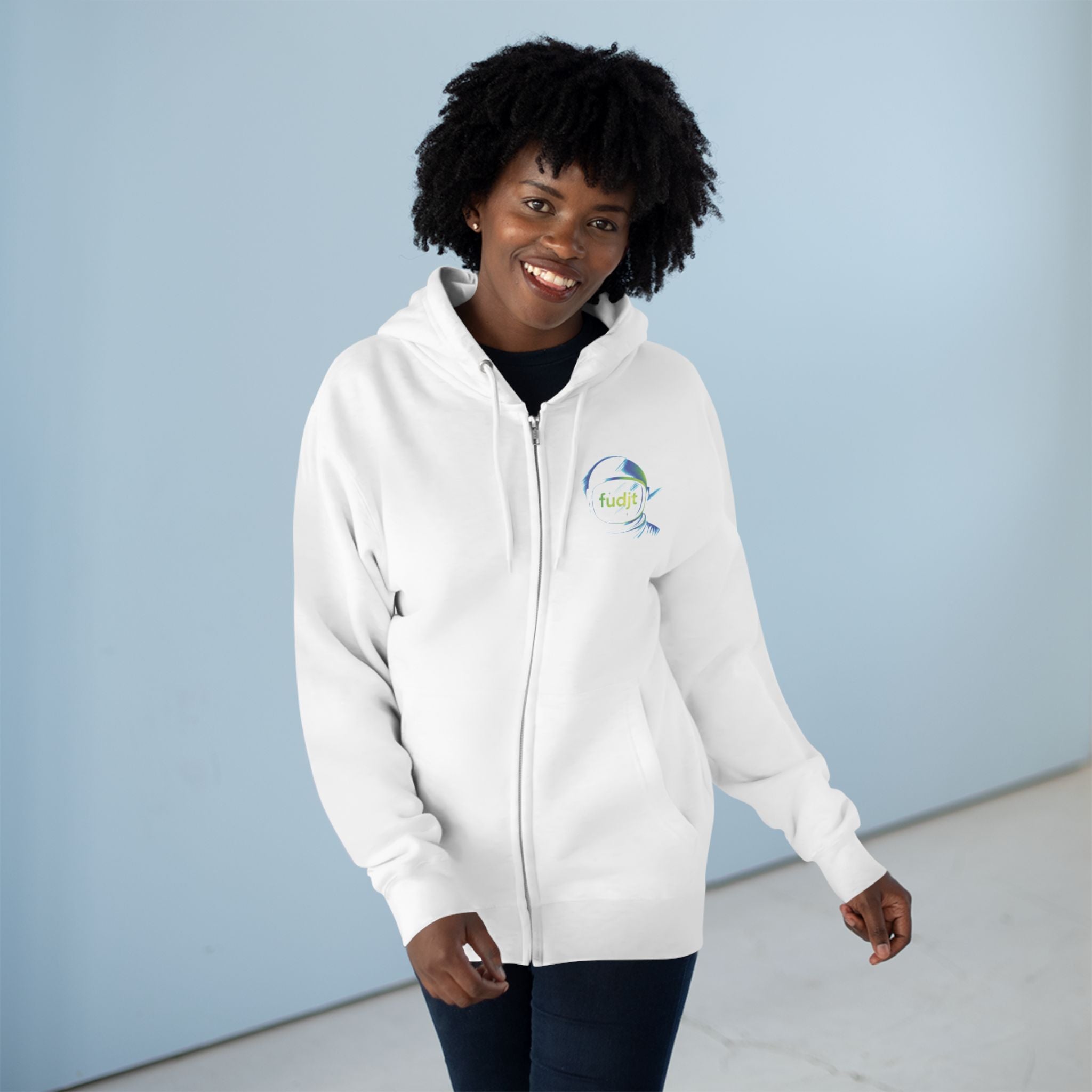 Astro fudjt Helmet Zip Hoodie | Front & Back Graphic | 6 Colors