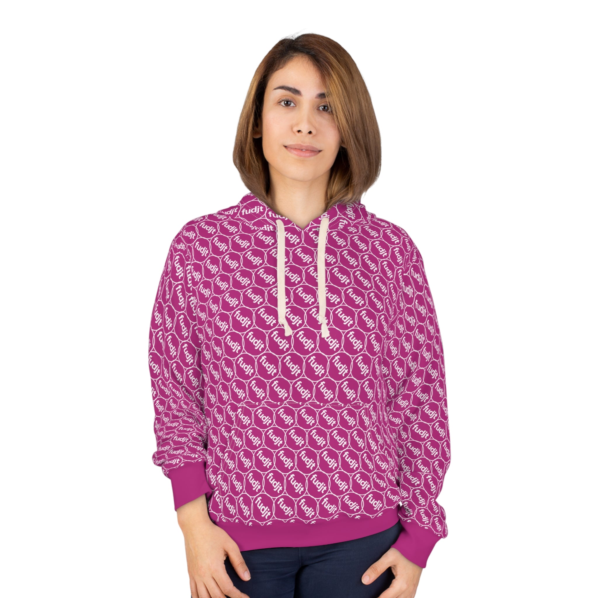 Pink fudjt Unbroken Chain Hoodie | All Over 2.5-45