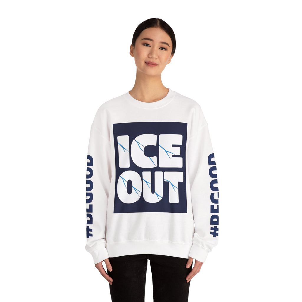 Ice Out Crewneck Sweatshirt — #PRETTIGOOD Graphic Pullover | 10 Colors