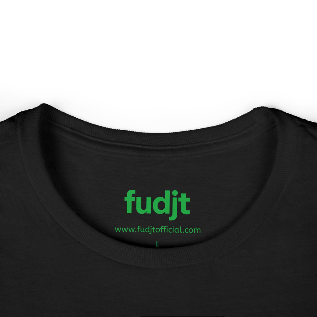 Women's Green fudjt logo Comfy Stylie Tee | 12 Colors
