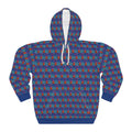 fudjt No Kings Clown Town Hoodie | All Over Dark Blue Stagger Lee 2.5-45