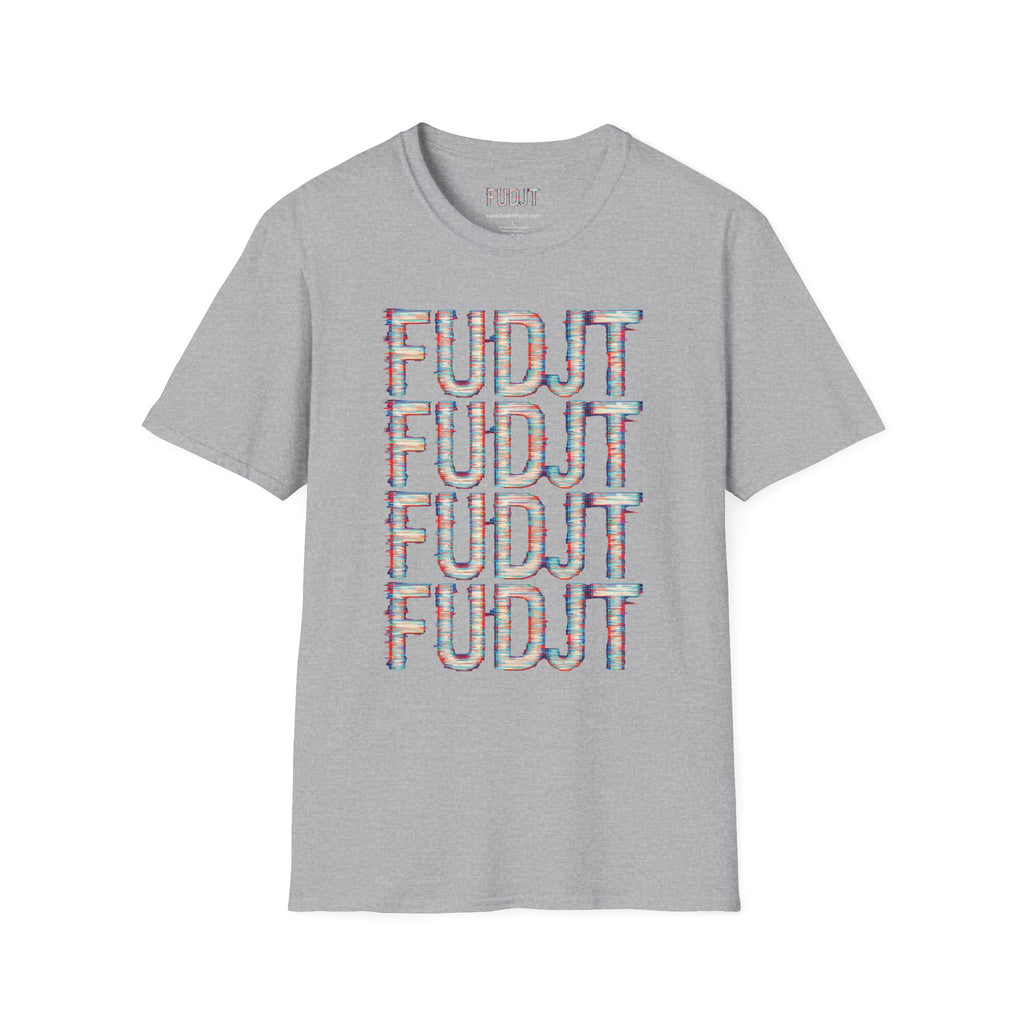 FUDJT Glitch Stack Everyday Tee | 10 Colors