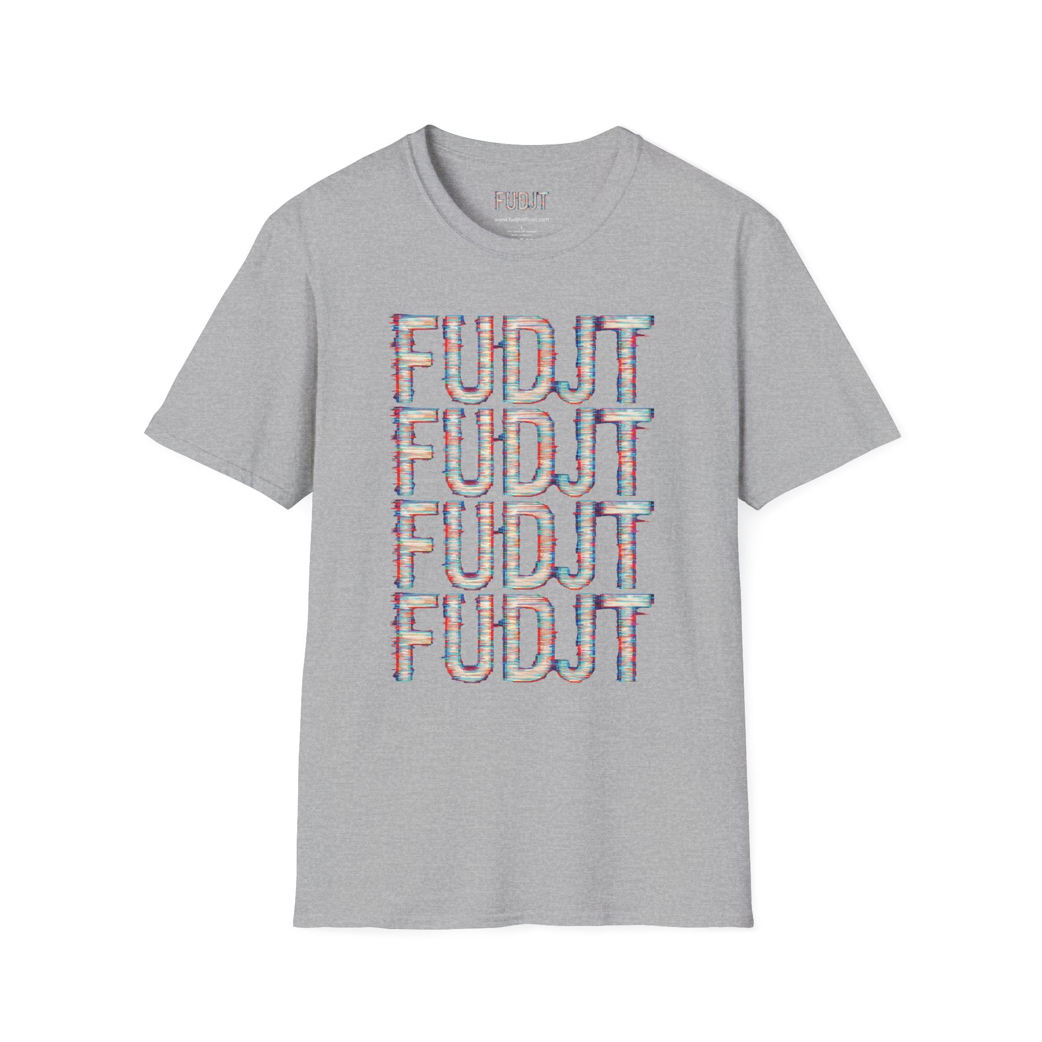 FUDJT Glitch Stack Everyday Tee | 10 Colors