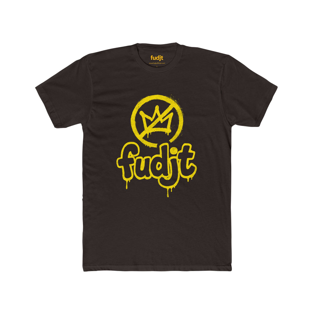 Golden fudjt No Kings Cotton Crew Tee | 12 Colors